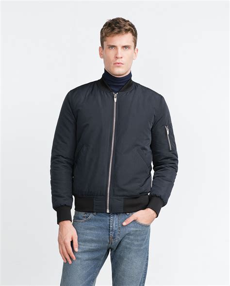 zara mens bomber jacket|Mens Bomber and Casual Jackets 